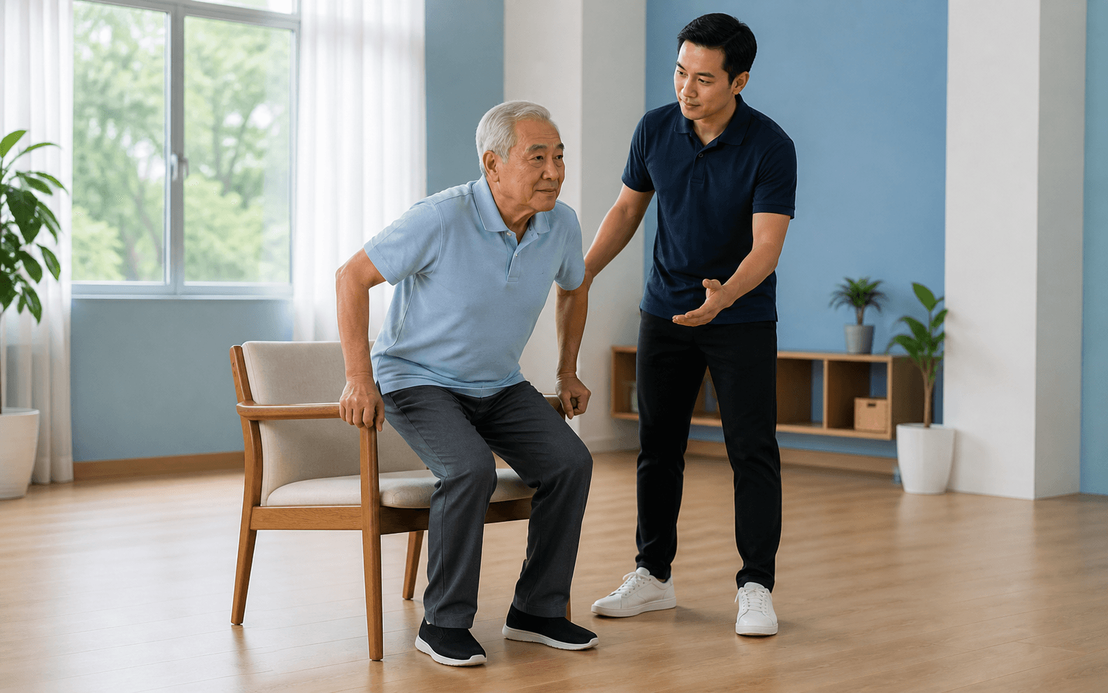 Ngồi – đứng trong sinh hoạt